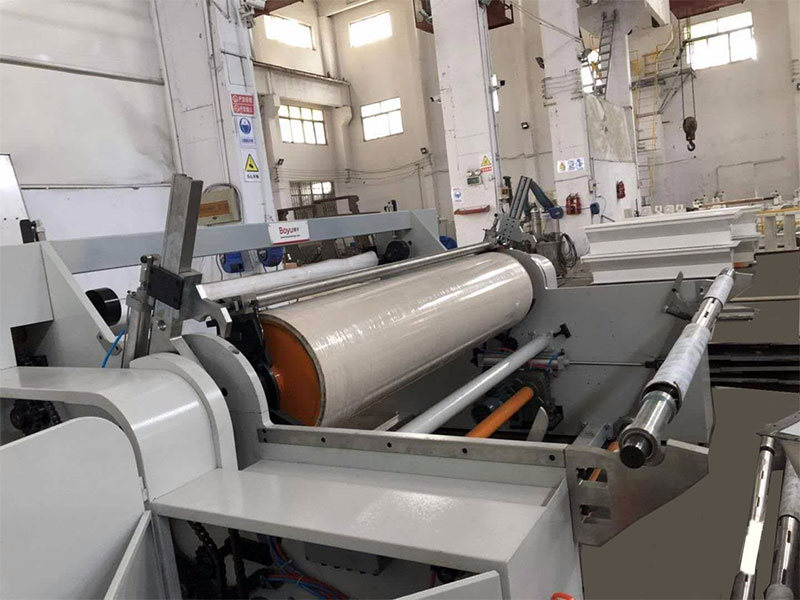 What are the specifications of the aluminum profile of the meltblown cloth winder frame